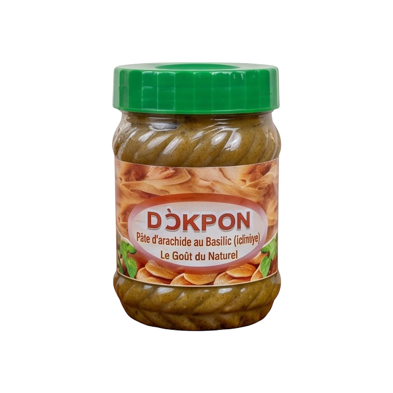Pâte d'Arachide au Basilic Dòkpon