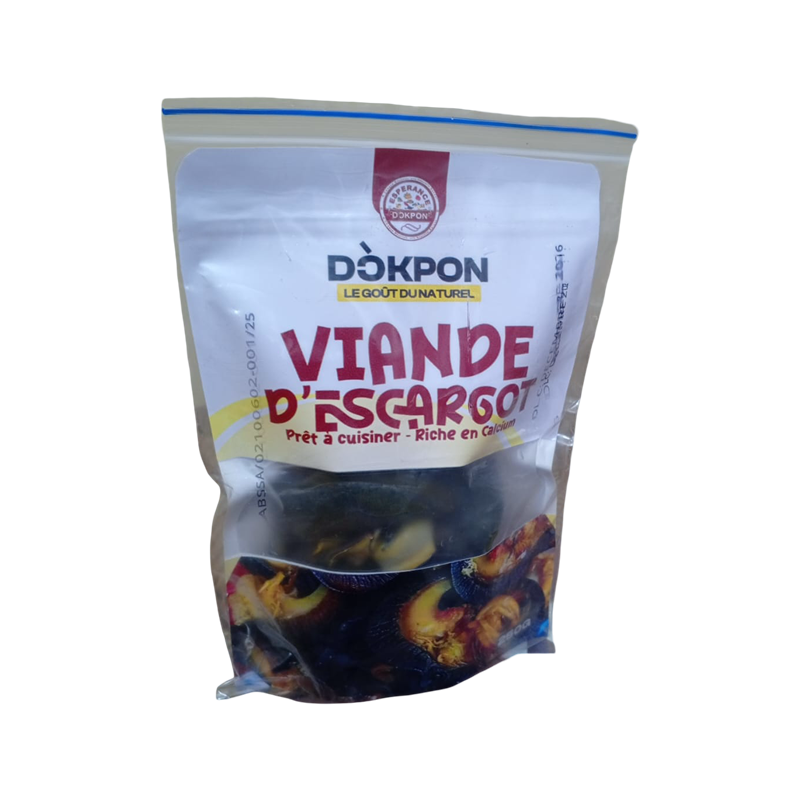 Viande d'Escargot Dòkpon